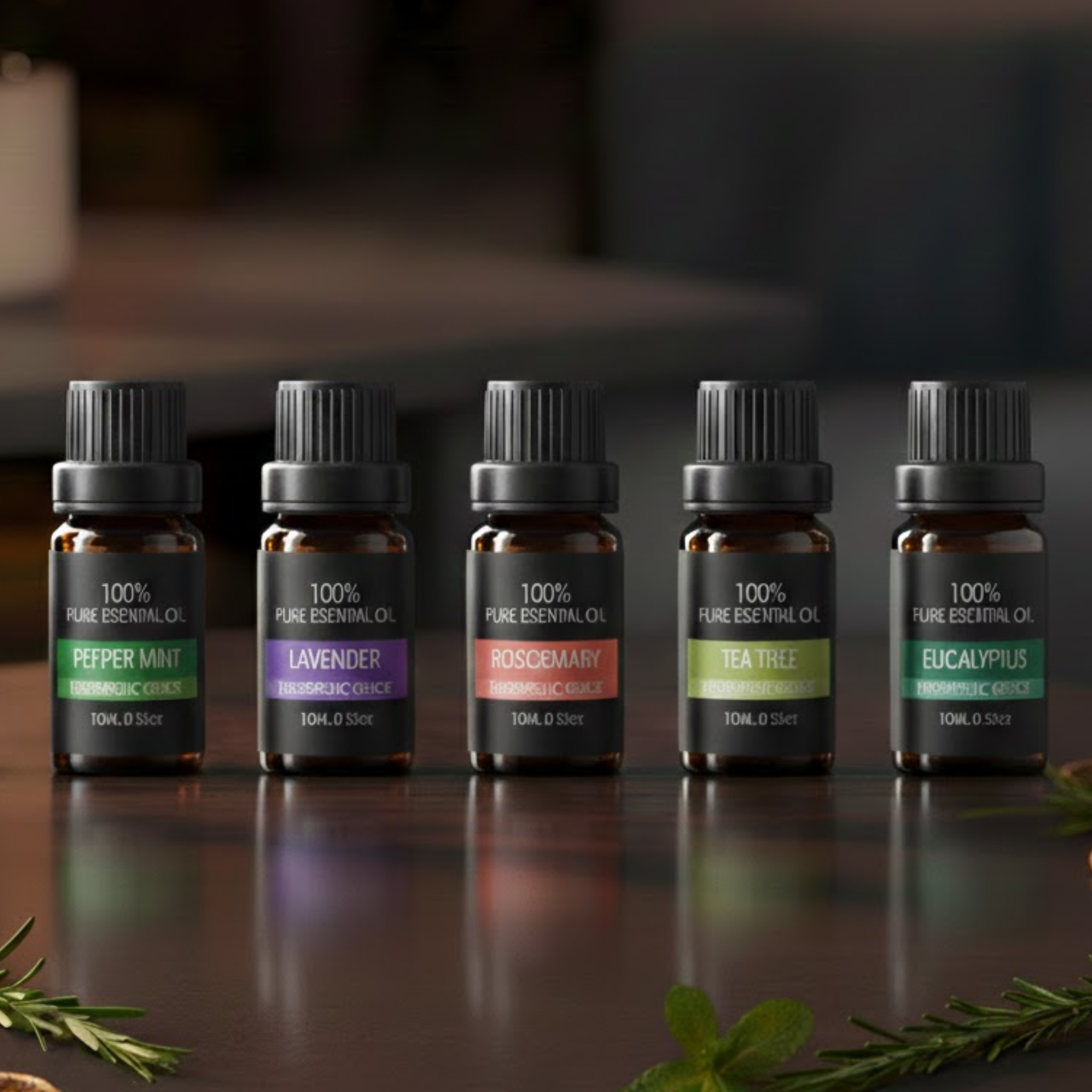 Pure Essential Oils Refills – Aromatherapy Refill for Mist & Flame Diffusers