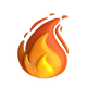 Realistic Flame Atmosphere
