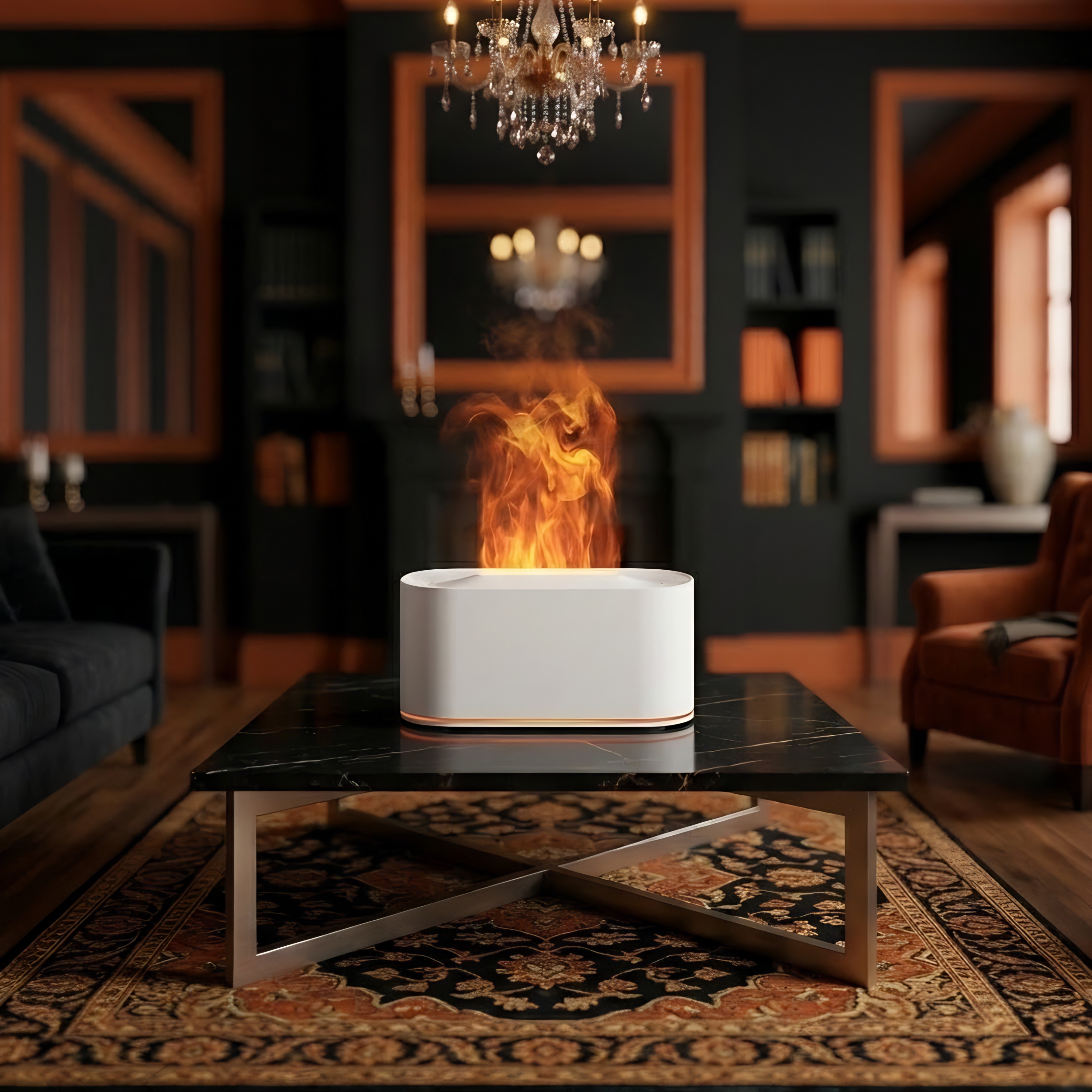 Flames Air Humidifier Fireplace