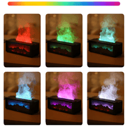 Cozy Desktop Fireplace with Amber Glow